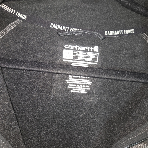 Carhartt Black Zip Up Sweater - Picture 5 of 7